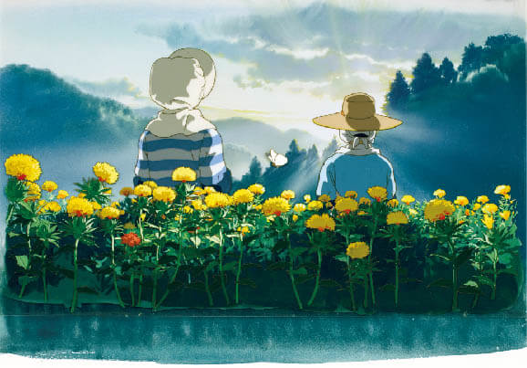 『おもひでぽろぽろ』（1991年）より　©1991 岡本螢・刀根夕子・Studio Ghibli・NH


