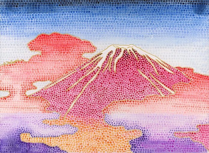 堤あすか

「赤富士」

4F

アクリル絵具、顔彩、水彩紙

2023年