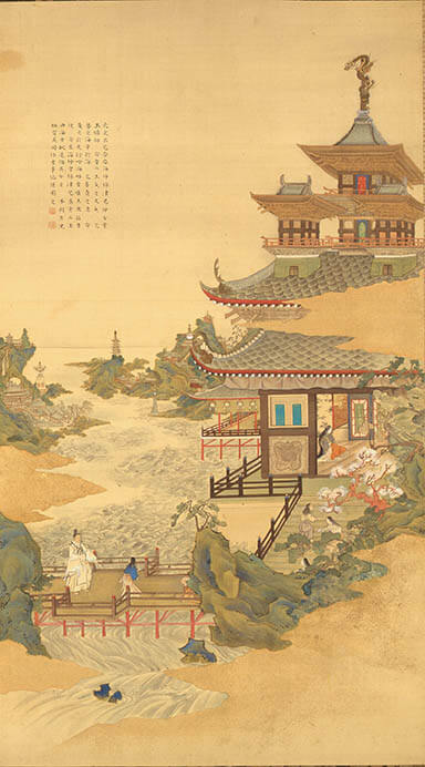 菊池容斎「龍宮図」 江戸時代後期-明治時代 19世紀

