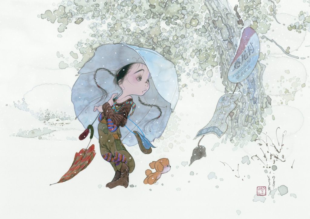 《少女の雪》2016年