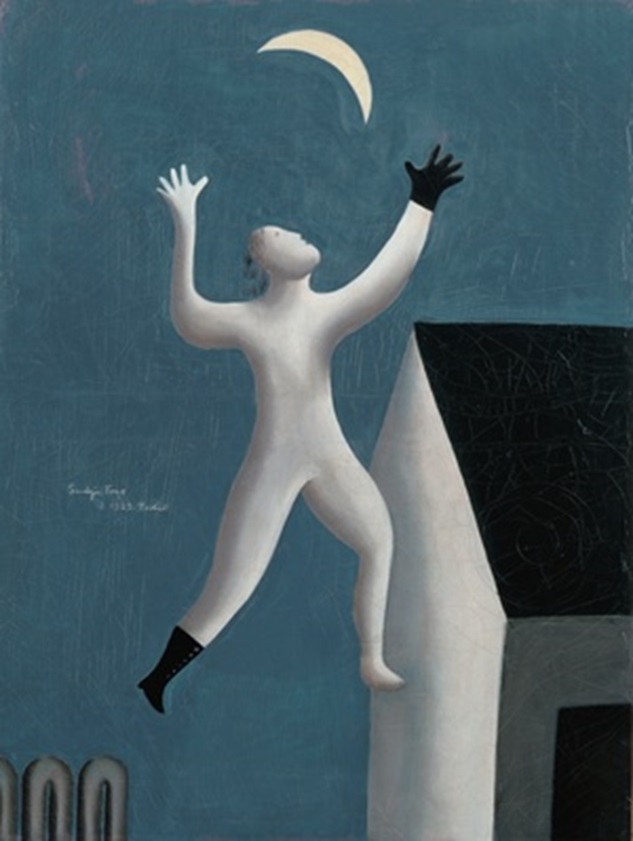 東郷青児《超現実派の散歩》1929年　SOMPO美術館蔵 ©Sompo Museum of Art, 22024