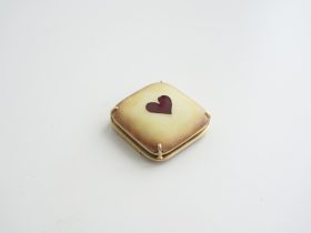 日置芽衣「heart cookie」W38×D38×H15cm