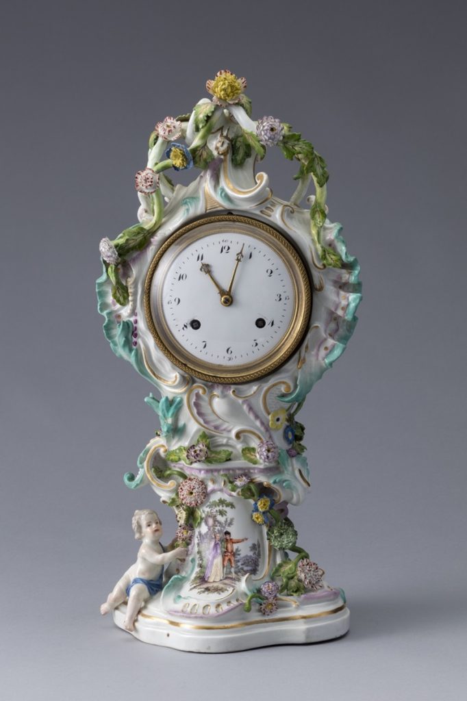 マイセン《時計》 原型 18 世紀中頃

