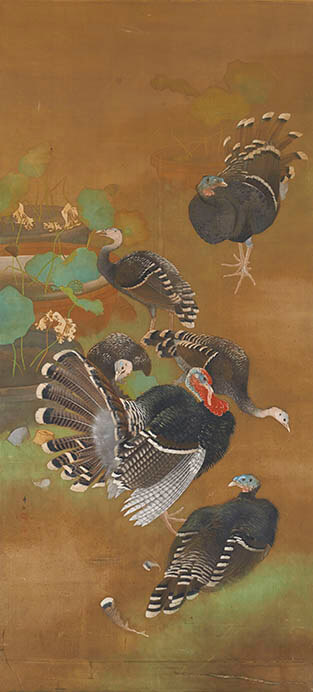 池上秀畝《秋日和》昭和９（1934）年 京都大学人文科学研究所蔵