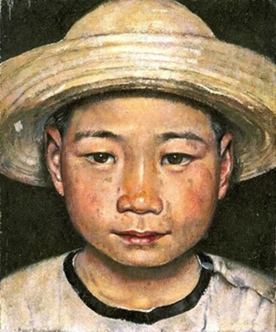 大澤鉦一郎《少年》1918年