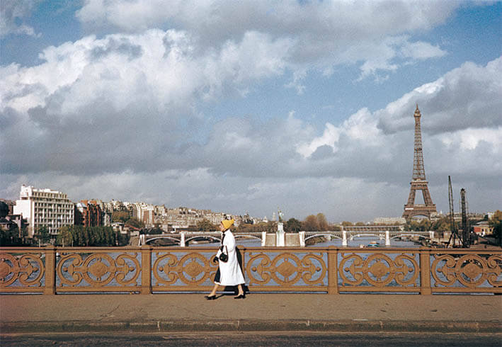 ミラボー橋、パリ、1955年　© Naoko Kimura