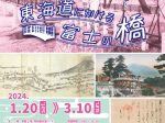 企画展「東海道にかける富士の橋」富士山かぐや姫ミュージアム