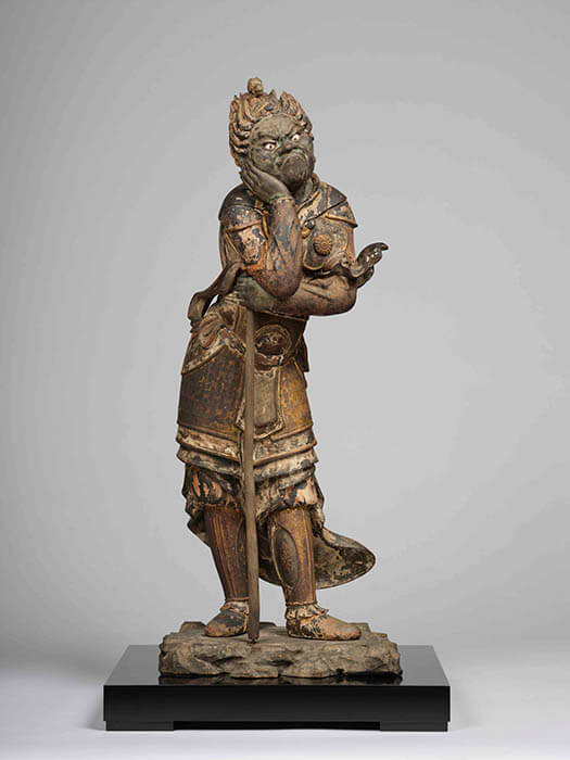 慶派《木造十二神将立像》のうち午神像　鎌倉時代・安貞2年（1228）頃　静嘉堂文庫美術館蔵