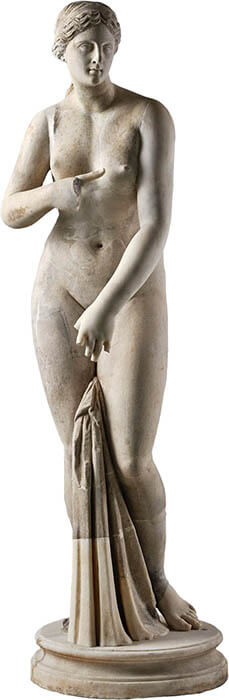 《恥じらいのヴィーナス》1世紀　大理石　ナポリ国立考古学博物館蔵
Photo © Luciano and Marco Pedicini