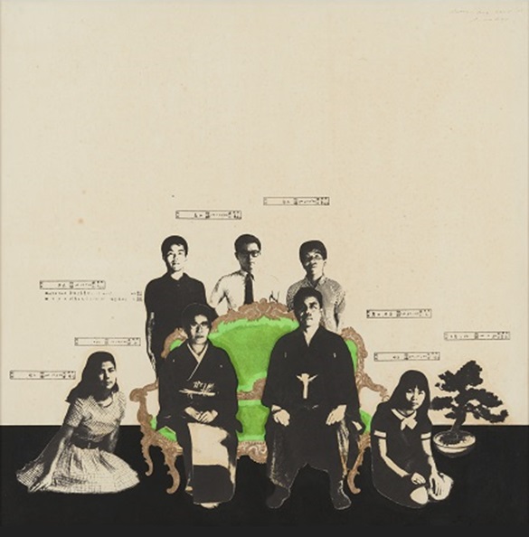 野田哲也 《日記 1968年8月22日》 1968年<br>木版（多色）、シルクスクリーン・プリント 東京国立近代美術館蔵
