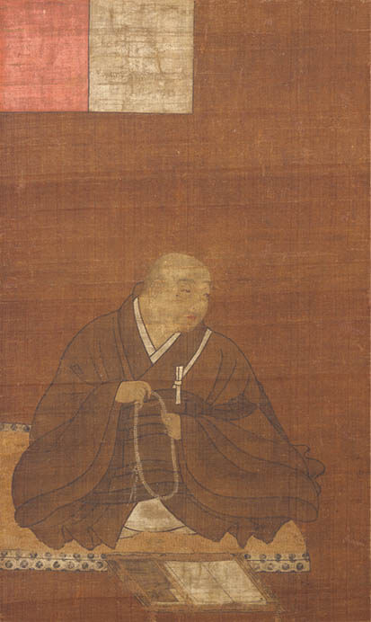 法然上人像（隆信御影）　鎌倉時代・14世紀　京都・知恩院蔵