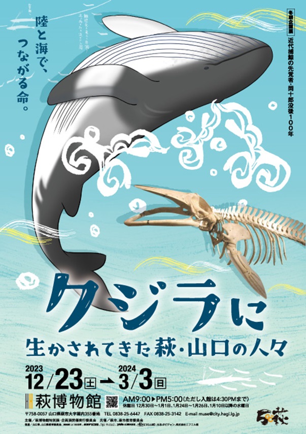 企画展「クジラに生かされてきた萩・山口の人々」萩博物館