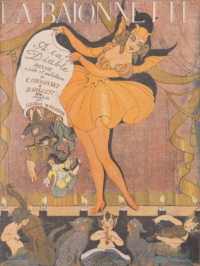 ゲアダ・ヴィーイナ
『LA BAIONNETTE』表紙
　1919年5月