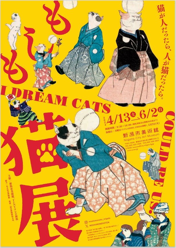 「もしも猫展」新潟市美術館