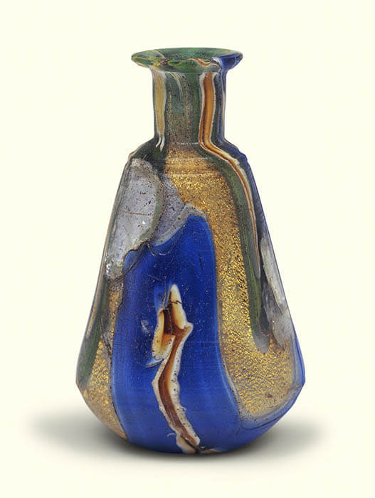 ゴールドバンド装飾瓶　1世紀　平山郁夫シルクロード美術館（通期）