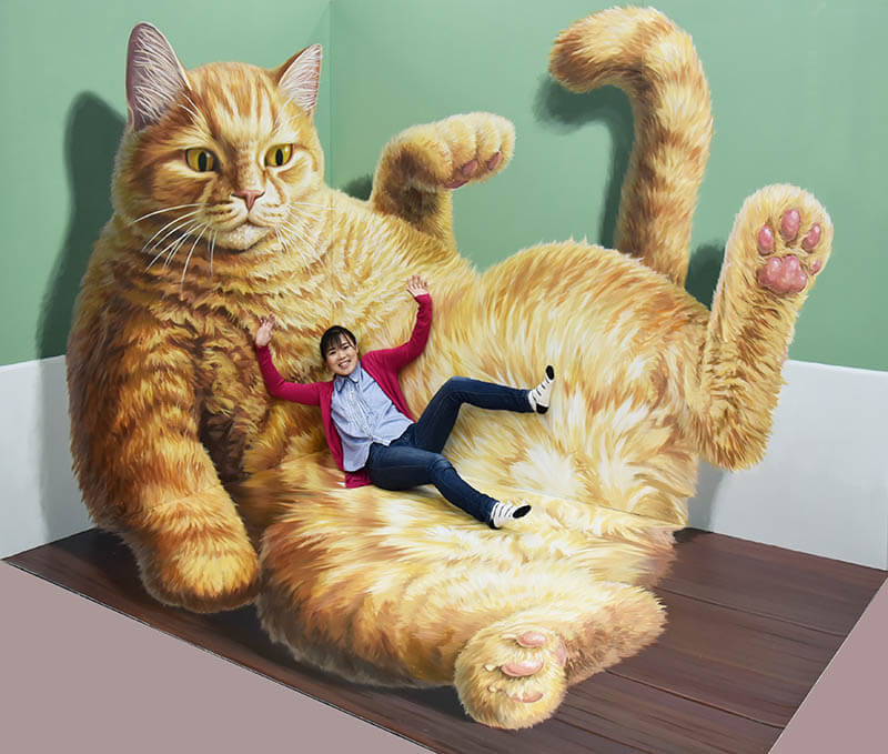 巨大ぽちゃ猫
作品提供： 株式会社エス・デー