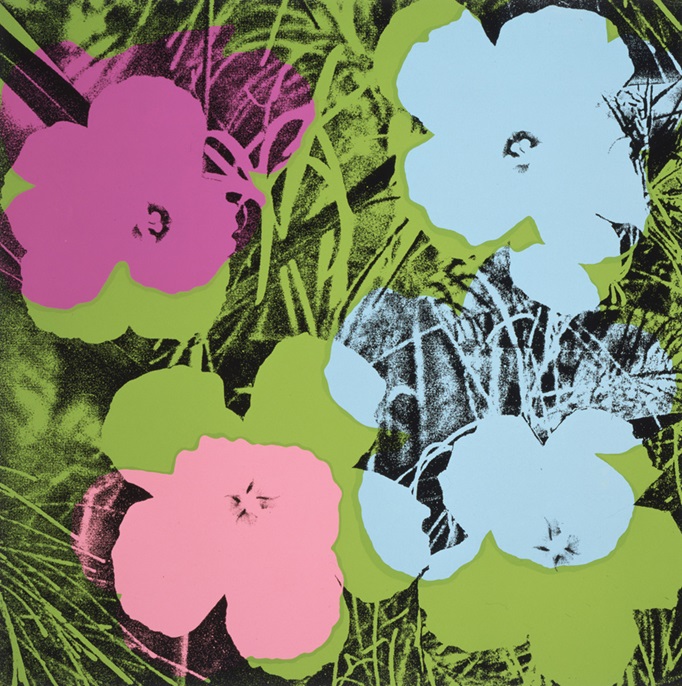アンディ・ウォーホル《花》1970年　群馬県立館林美術館蔵
©2024 The Andy Warhol Foundation for the Visual Arts, Inc.
/ Licensed by ARS, NY & JASPAR, Tokyo