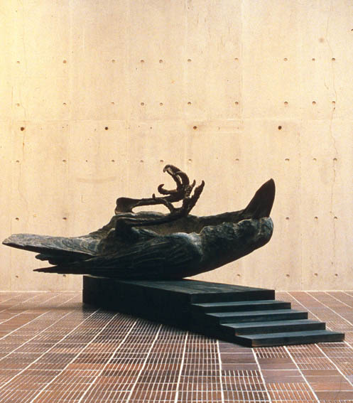 《カラスの舟は昇華する》1996年 作家蔵
Photo:D.B.Factory　©AKIO OHMORI