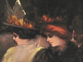 ジョージ・ラクス《通りの情景》1900年頃、デイヴィッド・E.ワイズマン＆ジャクリーヌ・E.マイケル蔵　©Stéphane Pons