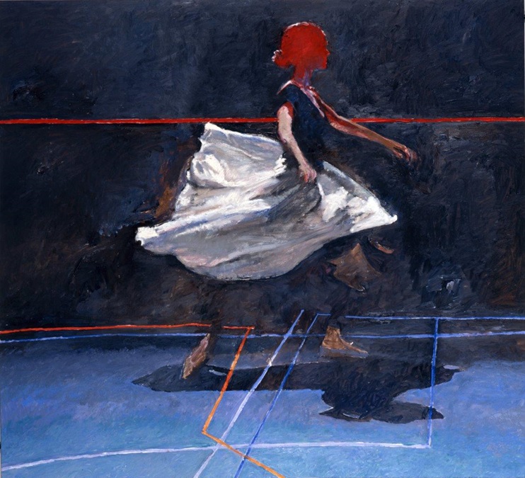 Red-headed Dancer
61×71.5cm　oil on canvas　1998