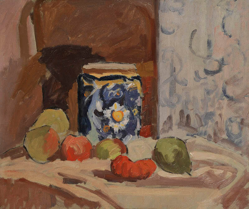 ポール・セザンヌ≪ウルビノ壺のある静物≫ 1872-73年　油彩、カンヴァス・45.0×55.0㎝