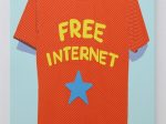 作家名：アレックス・ダッジ 作品名：Free Internet(T-shirt)