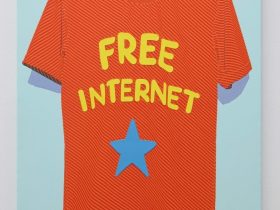 作家名：アレックス・ダッジ 作品名：Free Internet(T-shirt)