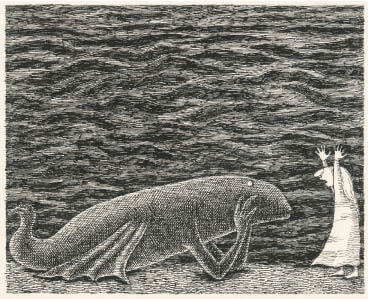 エドワード・ゴーリー『音叉』挿絵・原画、1983年
©2022 The Edward Gorey Charitable Trust