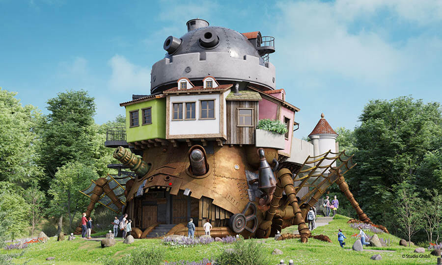 ハウルの城 制作時の完成イメージ
© Studio Ghibli