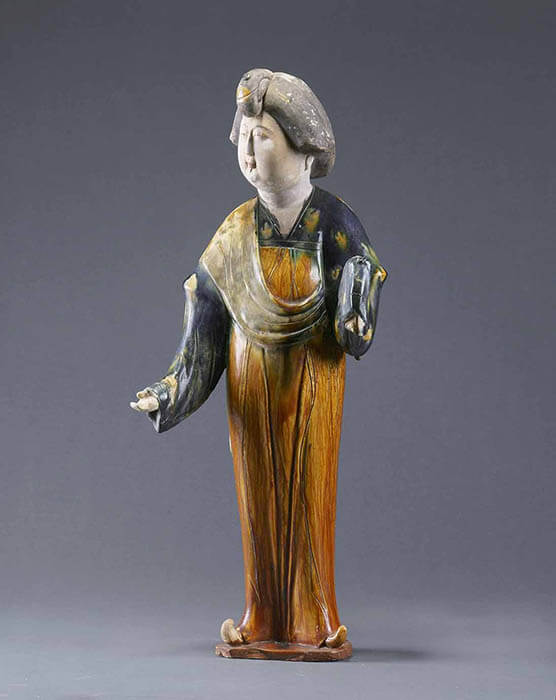 《女子俑》唐・8世紀/一級文物/陝西歴史博物館