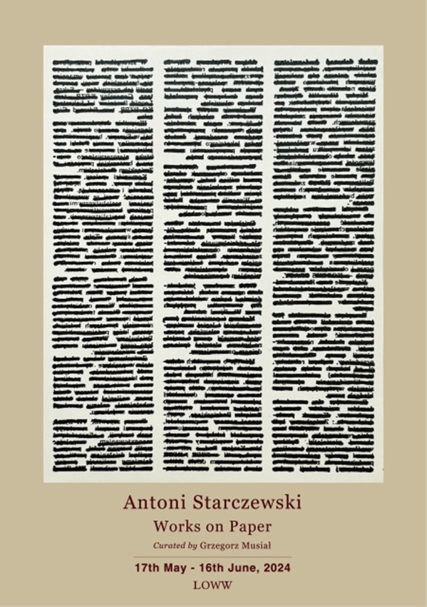 Antoni Starczewski 「Works on Paper」LOWW
