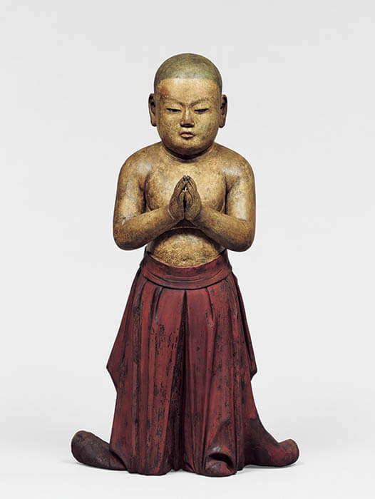 《南無仏太子立像》鎌倉時代（13～14世紀） 奈良国立博物館蔵　通期展示
画像提供　奈良国立博物館