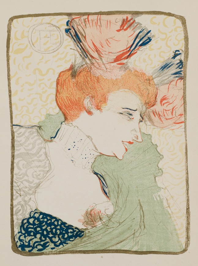 《マルセル・ランデール嬢の胸像》

1895年

59.0×41.0cm

リトグラフ