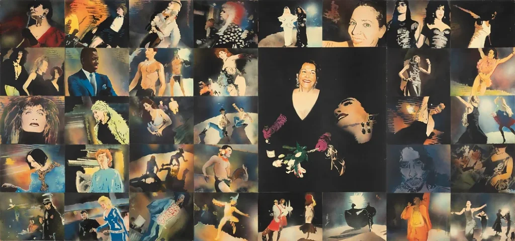 ポール・チェルスタッド

《1988年に行われたパット・フィールドのファッションショーのための壁画》

1988年
