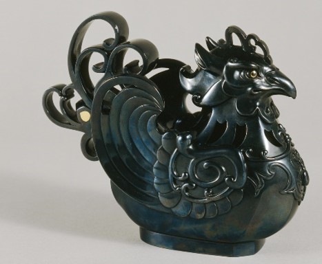 香取秀真《鳥銅鳳凰香炉》明治44（1911）年
平成6年度収蔵作品