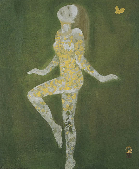 幸田暁治《舞》1975年