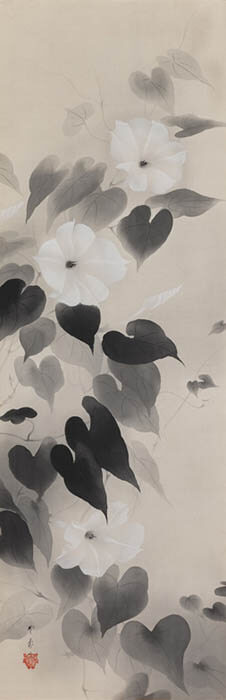 堂本印象 「夕顔図」 1935年　京都府立堂本印象美術館所蔵