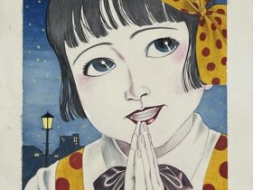 少女椿(シートのみ）」 31.0×22.7cm / silkscreen on paper Ed.120