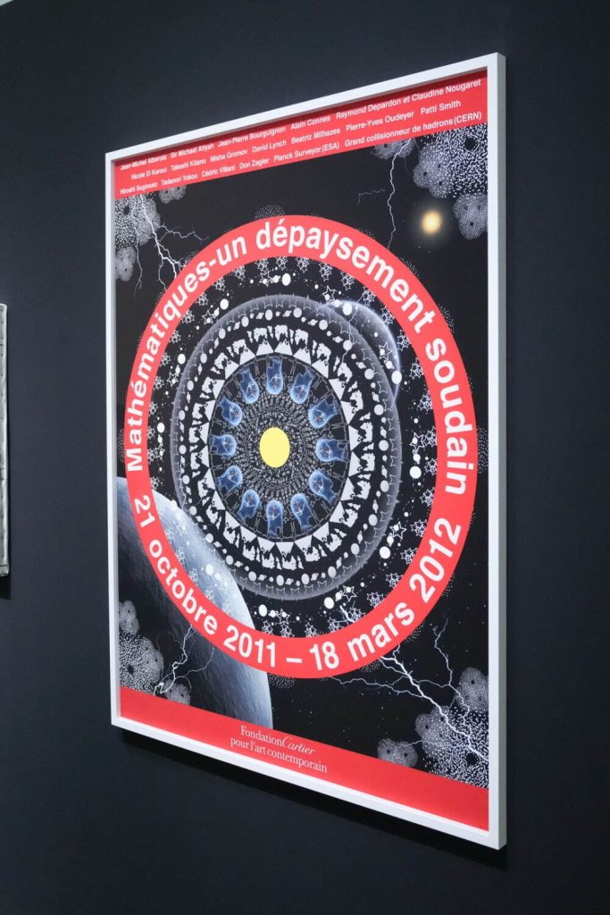 横尾忠則 Mathmatics, A beautiful Elsewhere Graphic design for exibition poster 2011年

ブランド：カルティエ