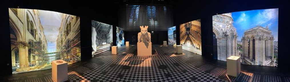 特別展「パリ・ノートルダム大聖堂展 タブレットを手に巡る時空の旅」日本科学未来館