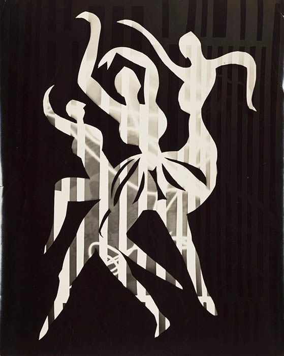 瑛九《ダンス》　1953年 宮崎県立美術館蔵