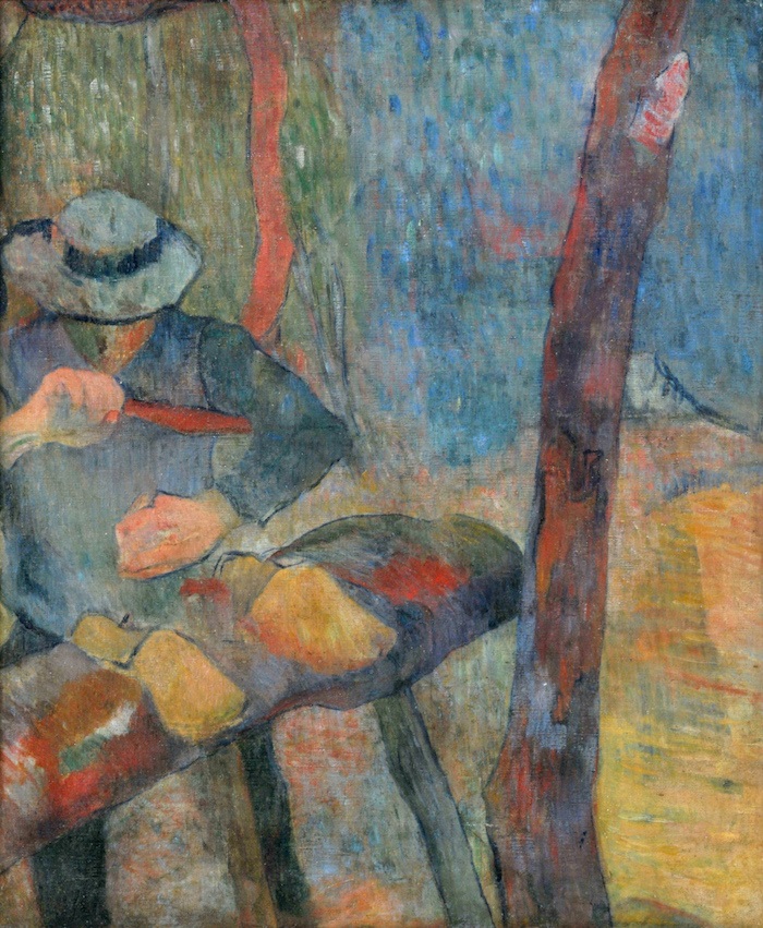 ポール・ゴーギャン《木靴職人》1888年