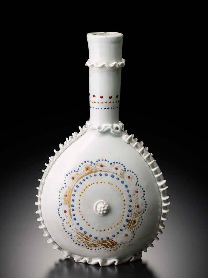 点彩扁瓶
16世紀　ヴェネチア