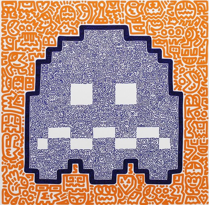 Scared Ghost

2023年

50×50cm

シルクスクリーン