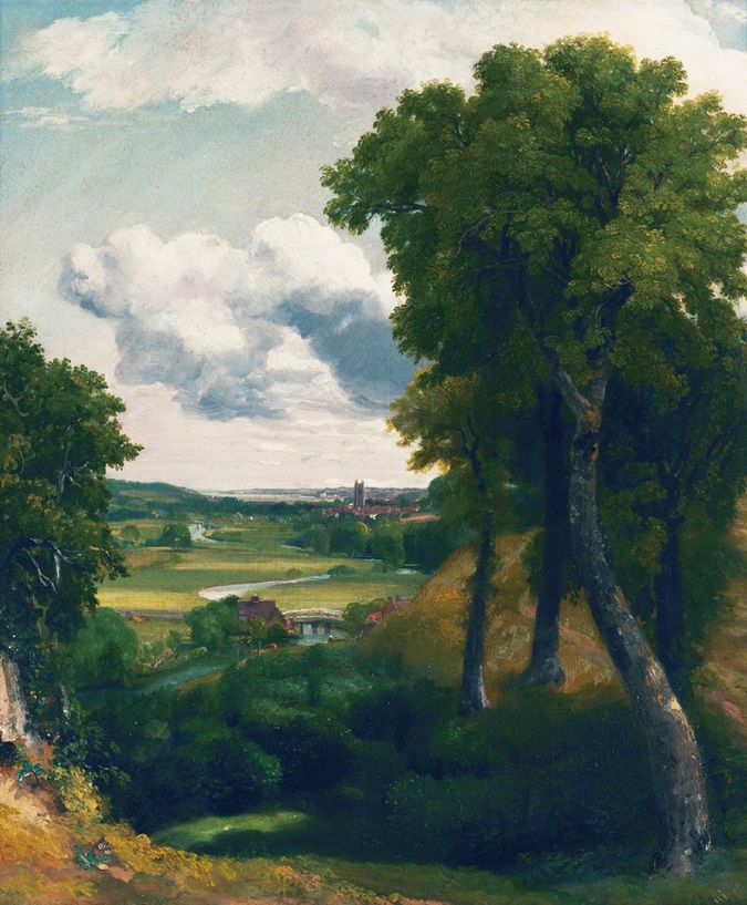 ジョン・コンスタブル
《デダムの谷》
1805－17年頃　油彩、カンヴァス
栃木県立美術館