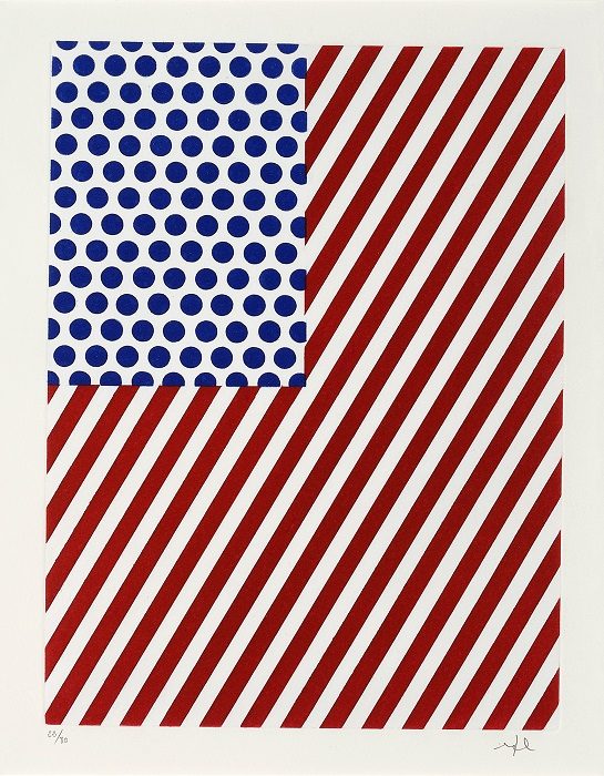 ロイ・リキテンスタイン

「Illustration for ”Amerique”」

37.4×27.8cm

エッチング、アクアチント

1992年

ED.80