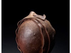 「備前花器」H30.0×W27.0×D24.0cm