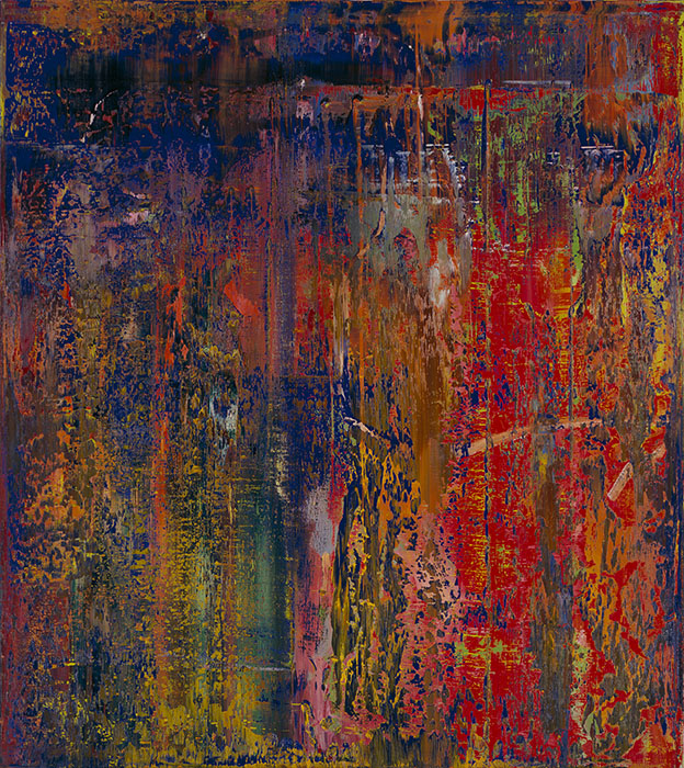 ゲルハルト・リヒター 《抽象絵画（648-1）》 1987年　国立国際美術館蔵 © Gerhard Richter 2024 (26072024)