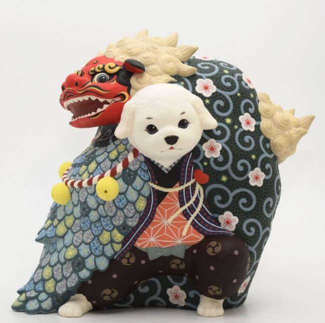 【抽選作品】

小林佐和子　「犬祭」

幅29×奥行17.5×高26.5 cm