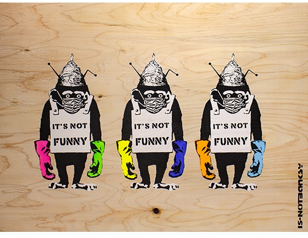 NOT BANKSY

CDC3C23013

Screen Print on Plywood

600×800mm

UNIQUE SCREEN-PRINT PAINTING